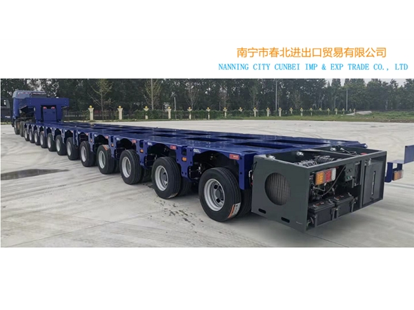 4轴液压悬挂挂车
